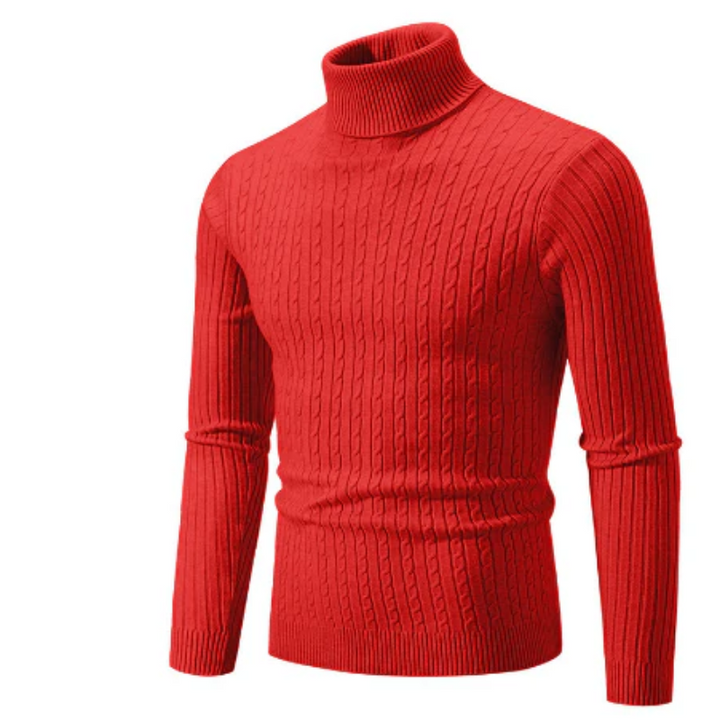 Drune | Herren Rollkragen Pullover Kurz
