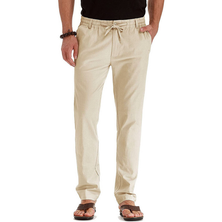 Drune | Herren Sommer Hose Schwarz