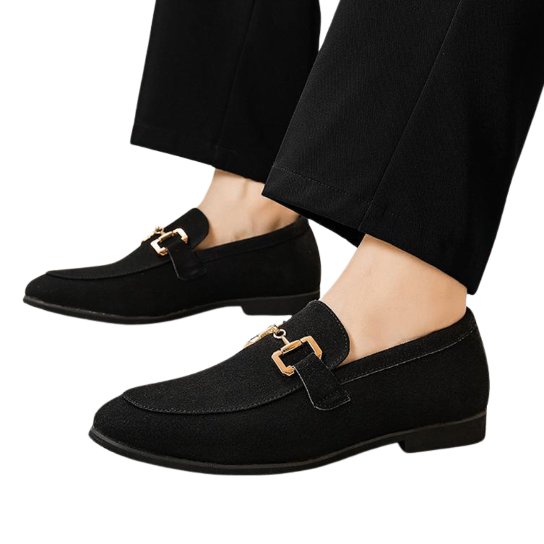 Drune | Herren Schwarz Loafer Sommer