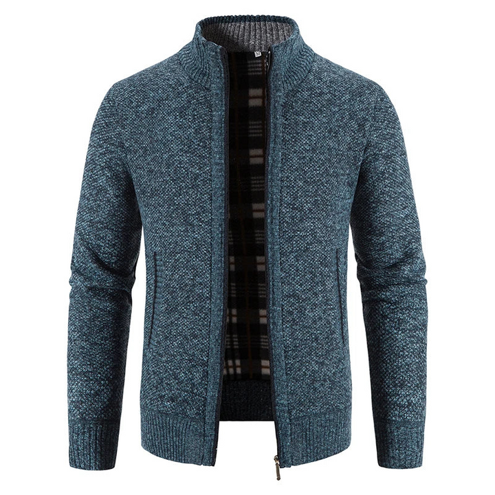 Drune | Herren Strickjacke Mit Reißverschluss Trachten