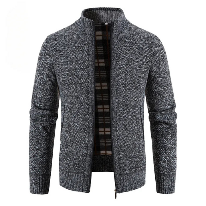 Drune | Herren Strickjacke Mit Reißverschluss Trachten