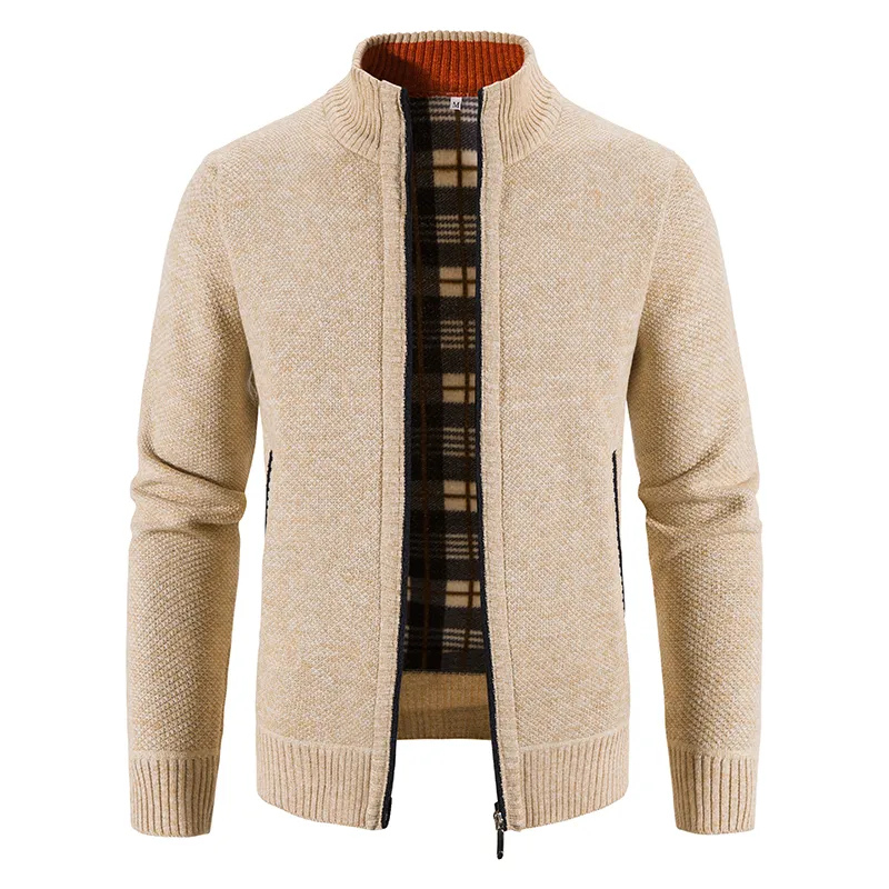 Drune | Herren Strickjacke Mit Reißverschluss Trachten