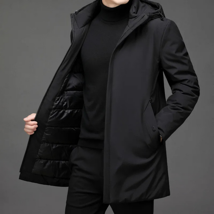 Drune | Herren Leichte Windbreaker Lange Jacke