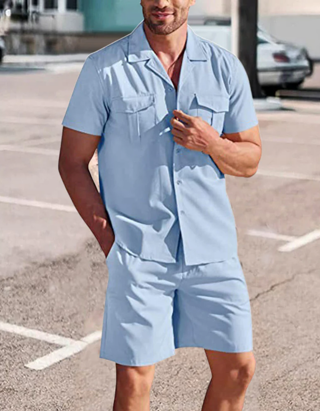 Drune | Herren Stilvolles Sommer Outfit Elegant