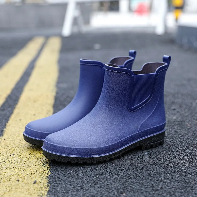 Drune | Herren Wasserdicht Gummistiefel Schwarz