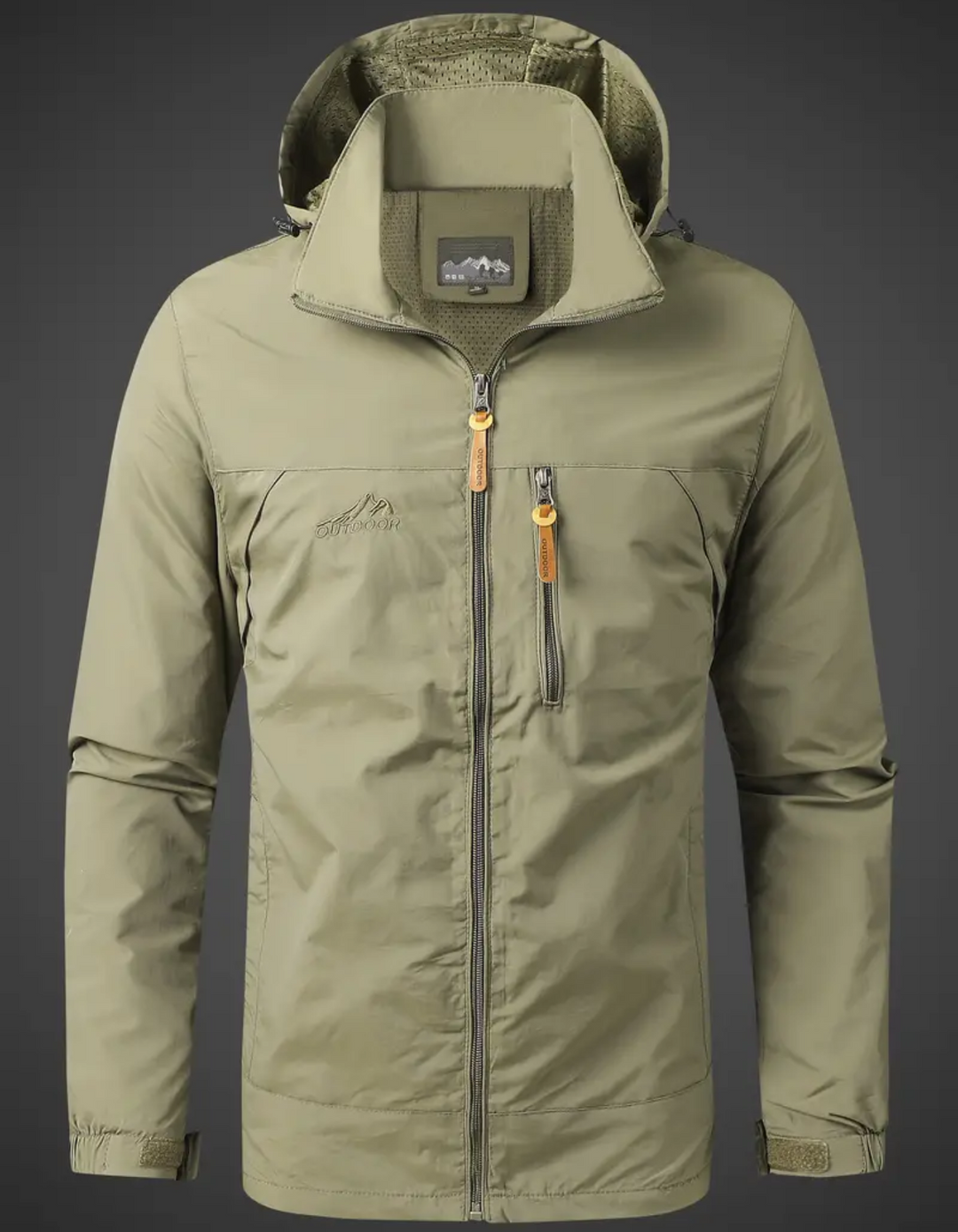 Drune | Herren Wasserdichte Regenjacke Kurz