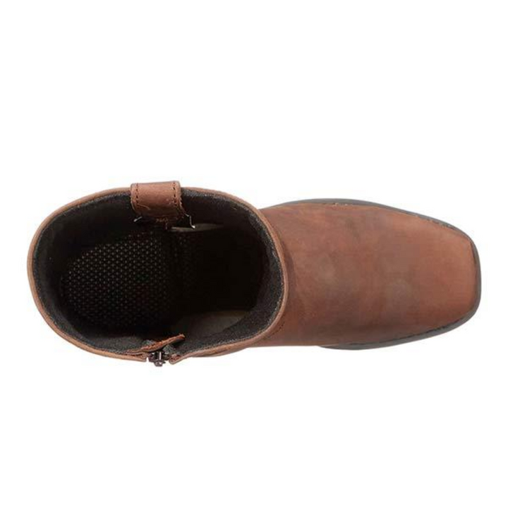 Drune | Herren Schwarze Cowboystiefel Wildleder