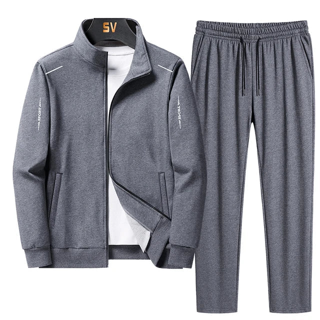 Drune | Trainingsanzug - Bequemes Set mit sportlicher Jacke und elastischen Hosen für den täglichen Gebrauch
