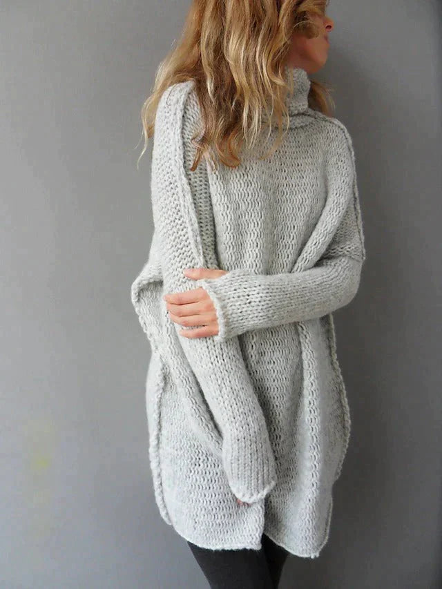 Drune | Großer Grauer Pullover