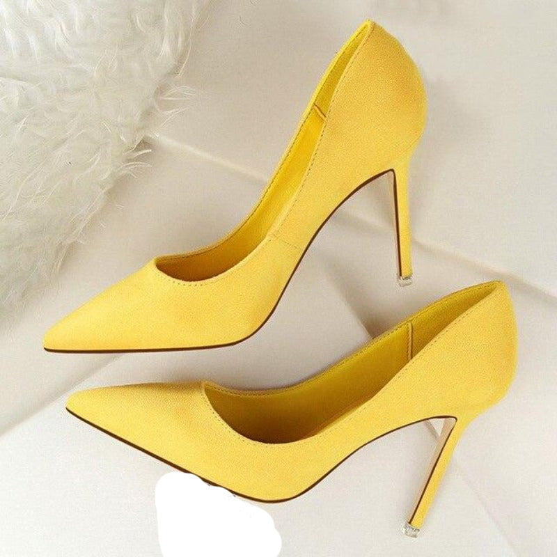Drune | Wildleder High Heels Pumps