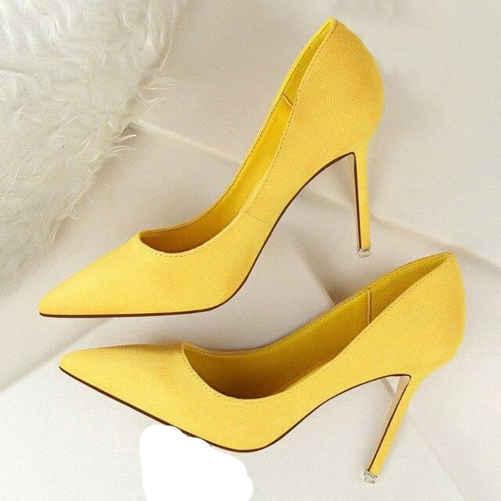 Drune | Wildleder High Heels Pumps