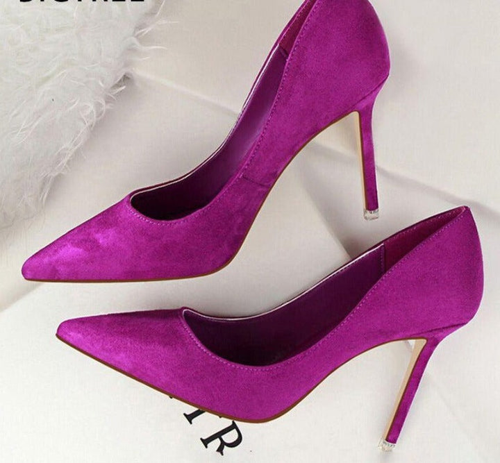 Drune | Wildleder High Heels Pumps