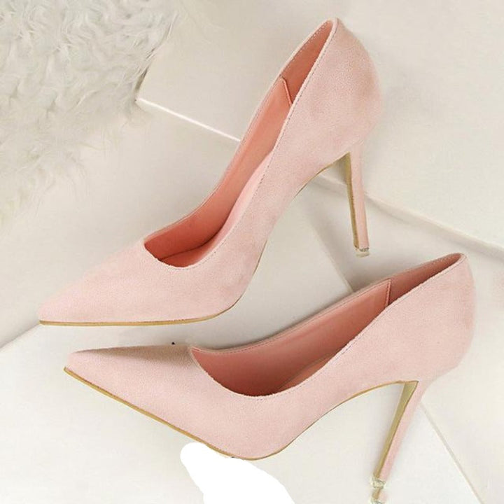 Drune | Wildleder High Heels Pumps