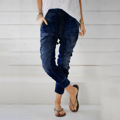Drune | High Waist Jeans Lose Denim