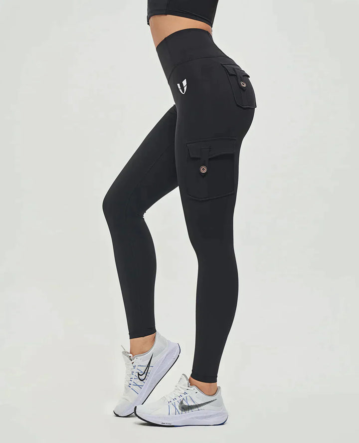 Drune | Cargo Leggings Mit Hoher Taille