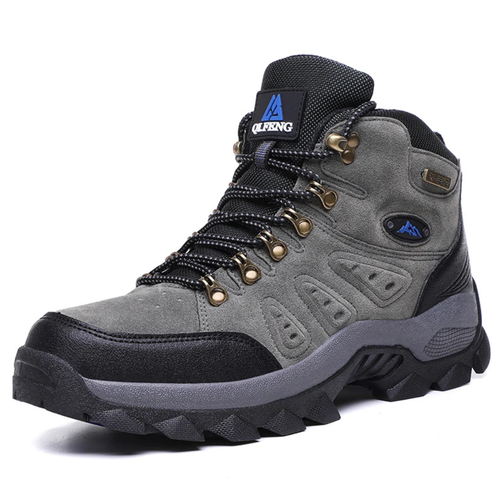 Drune | Wanderschuhe Wasserdicht Hoher Knöchelstütze Atmungsaktive Grip Sohle Outdoor Trail Fußbekleidung