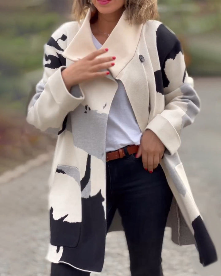 Drune | Jacke mit langen Ärmeln und Druck