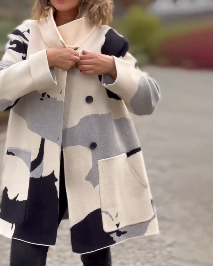 Drune | Jacke mit langen Ärmeln und Druck