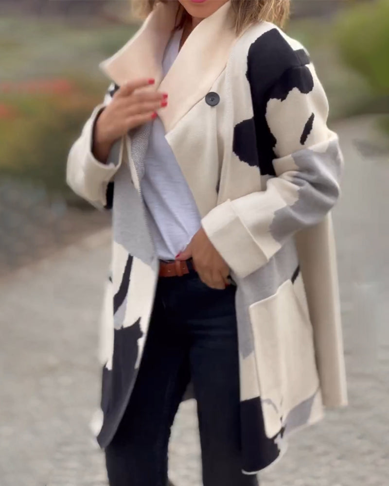 Drune | Jacke mit langen Ärmeln und Druck