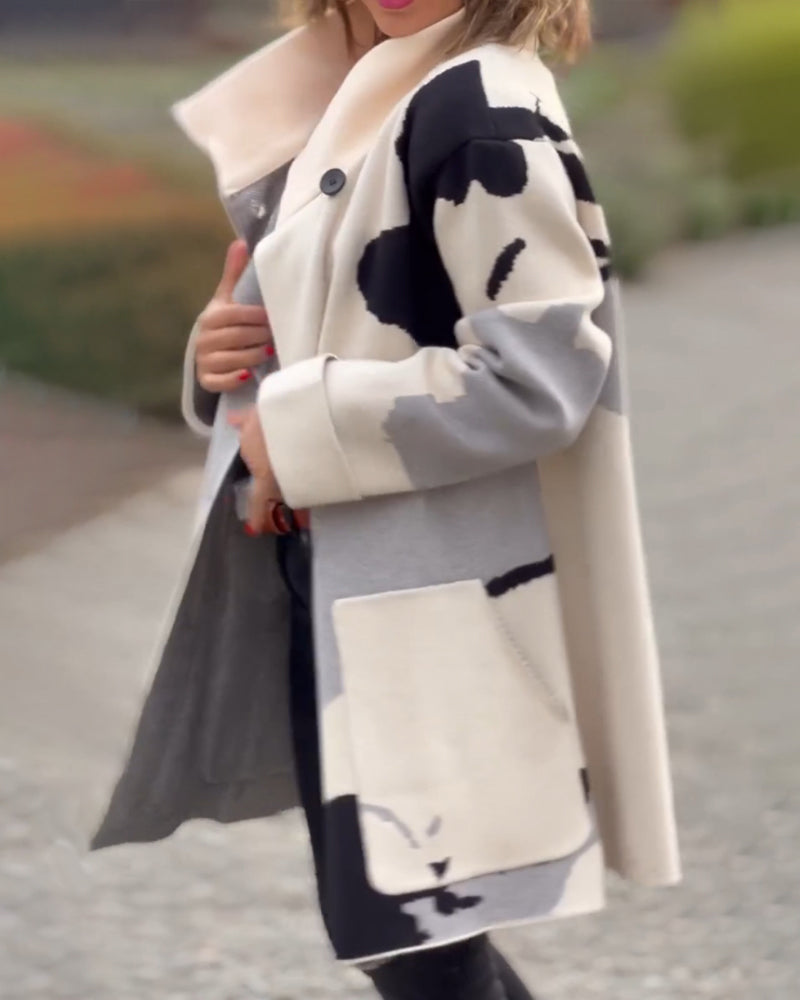 Drune | Jacke mit langen Ärmeln und Druck
