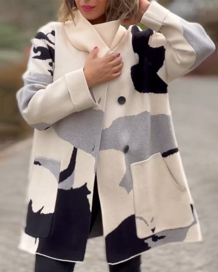 Drune | Jacke mit langen Ärmeln und Druck