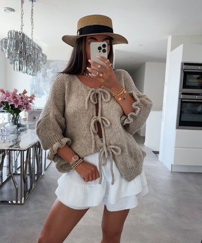 Drune Fia Dreiviertel Taupe
