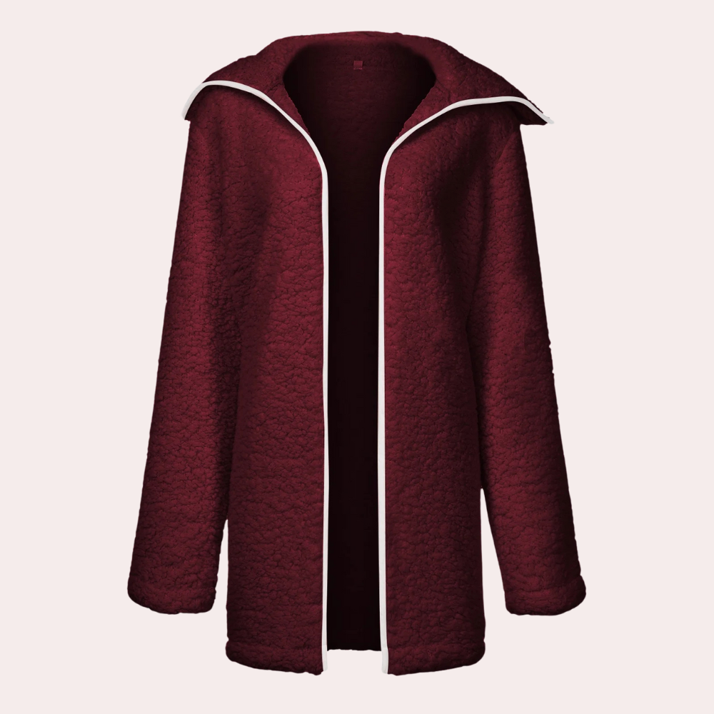 Drune | Leichte Plüschjacke für Damen im Winter