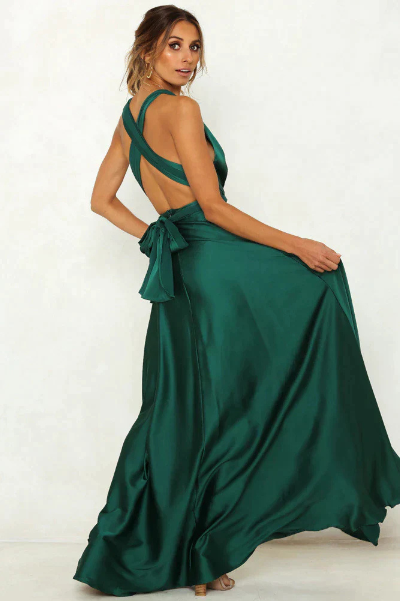 Drune | Hochzeitsgast Kleid Festliche Maxi