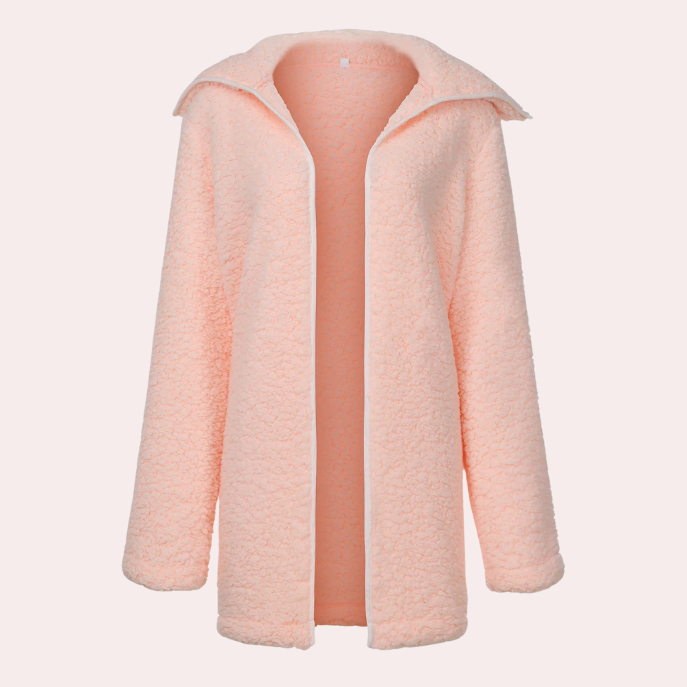 Drune | Leichte Plüschjacke für Damen im Winter