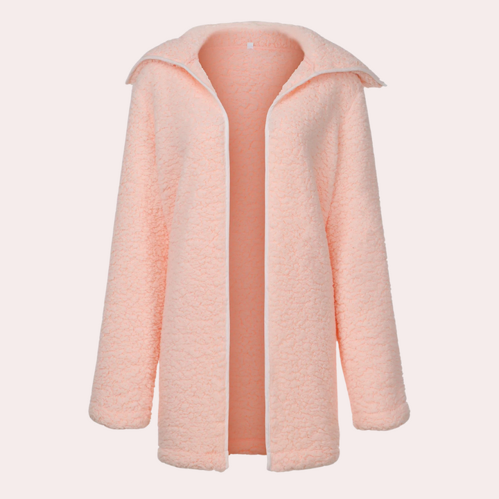 Drune | Leichte Plüschjacke für Damen im Winter