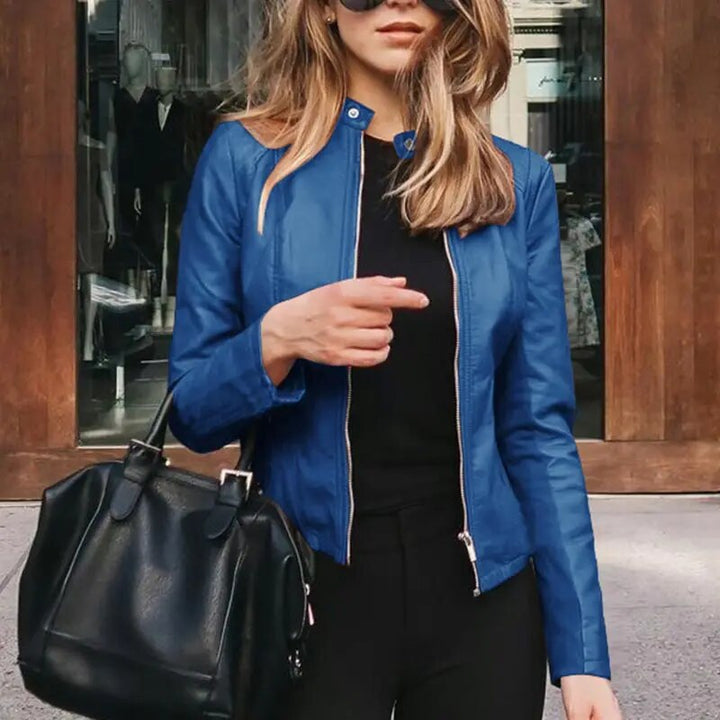 Drune | Klassische Lederjacke für Damen