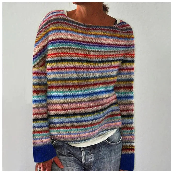 Damen Norwegerpullover mit Stilvollem Design & Gemütlicher Passform | Drune