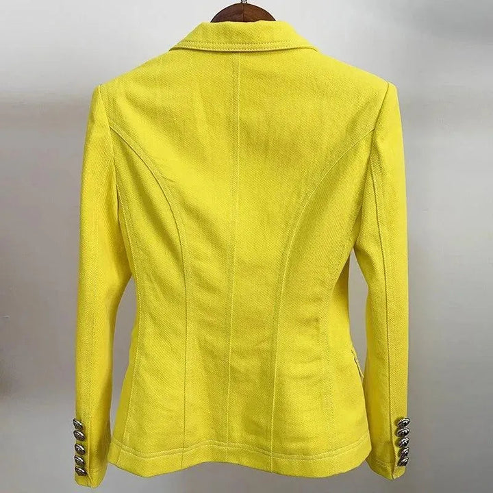 Drune | Ibiza Gesteppt Blazer Damen - Lässig - Unifarben