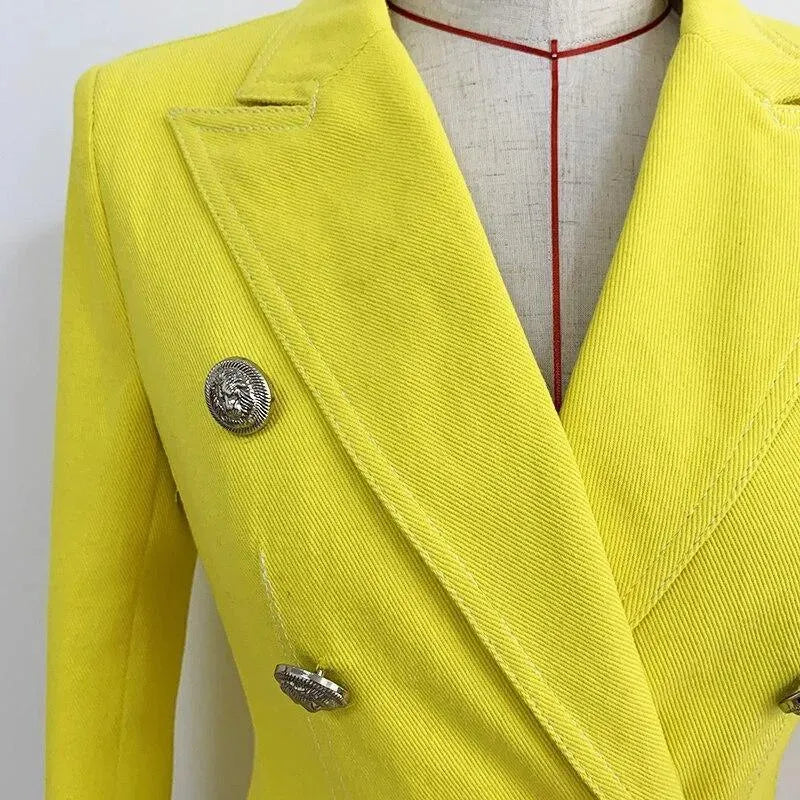 Drune | Ibiza Gesteppt Blazer Damen - Lässig - Unifarben