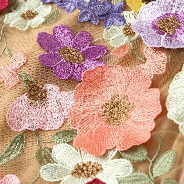 Drune | handgefertigtes Blumenkleid