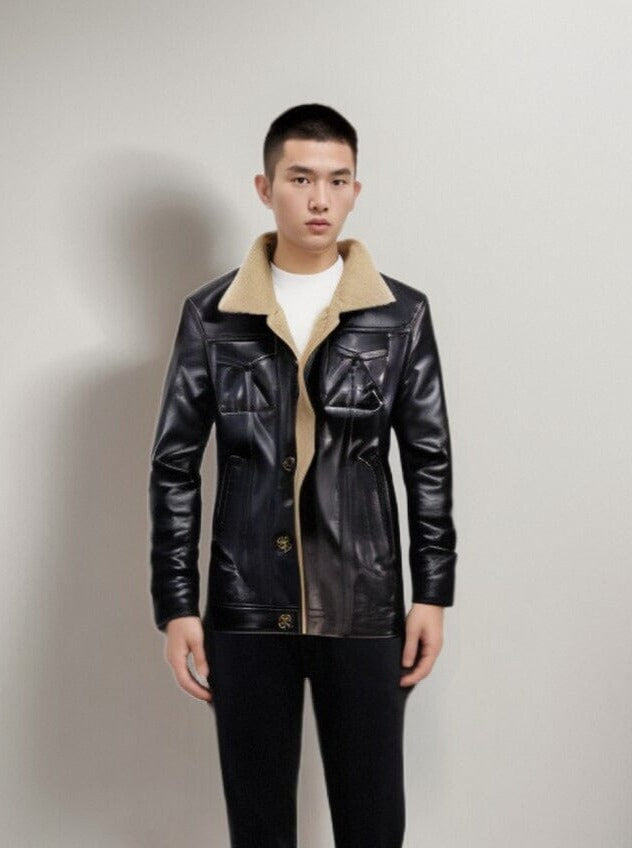 Drune | Fox Winter F Faux Lederjacke