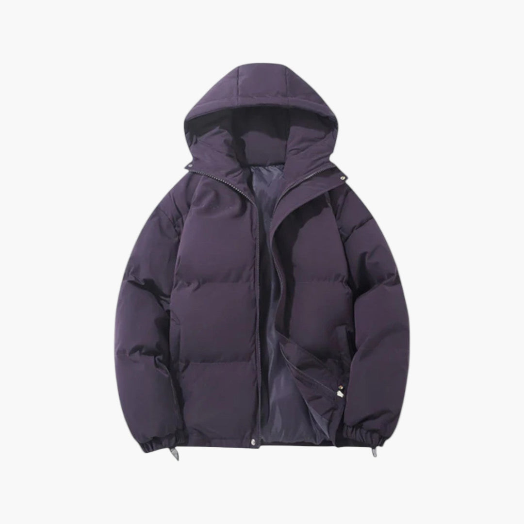 Drune | Puffer Parka - Winterjacke mit Kapuze, Daunenfüllung, Wasserdicht, Urban Outdoor
