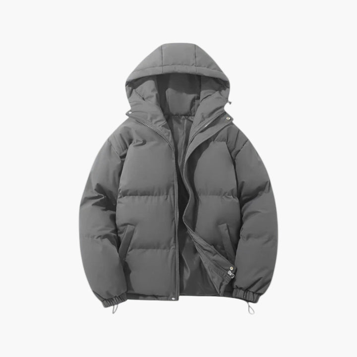 Drune | Puffer Parka - Winterjacke mit Kapuze, Daunenfüllung, Wasserdicht, Urban Outdoor