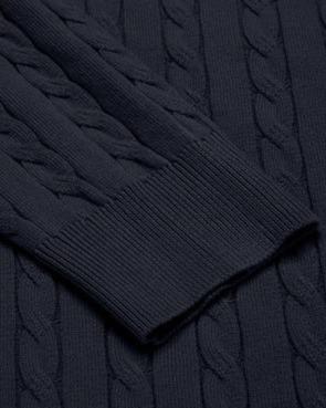 Drune | Eleganter Zopfstrickpullover für Männer
