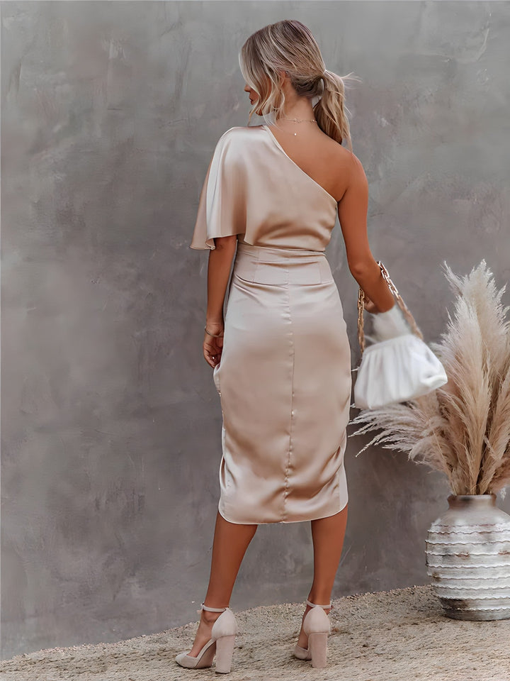 Elegant Seidenpartykleid