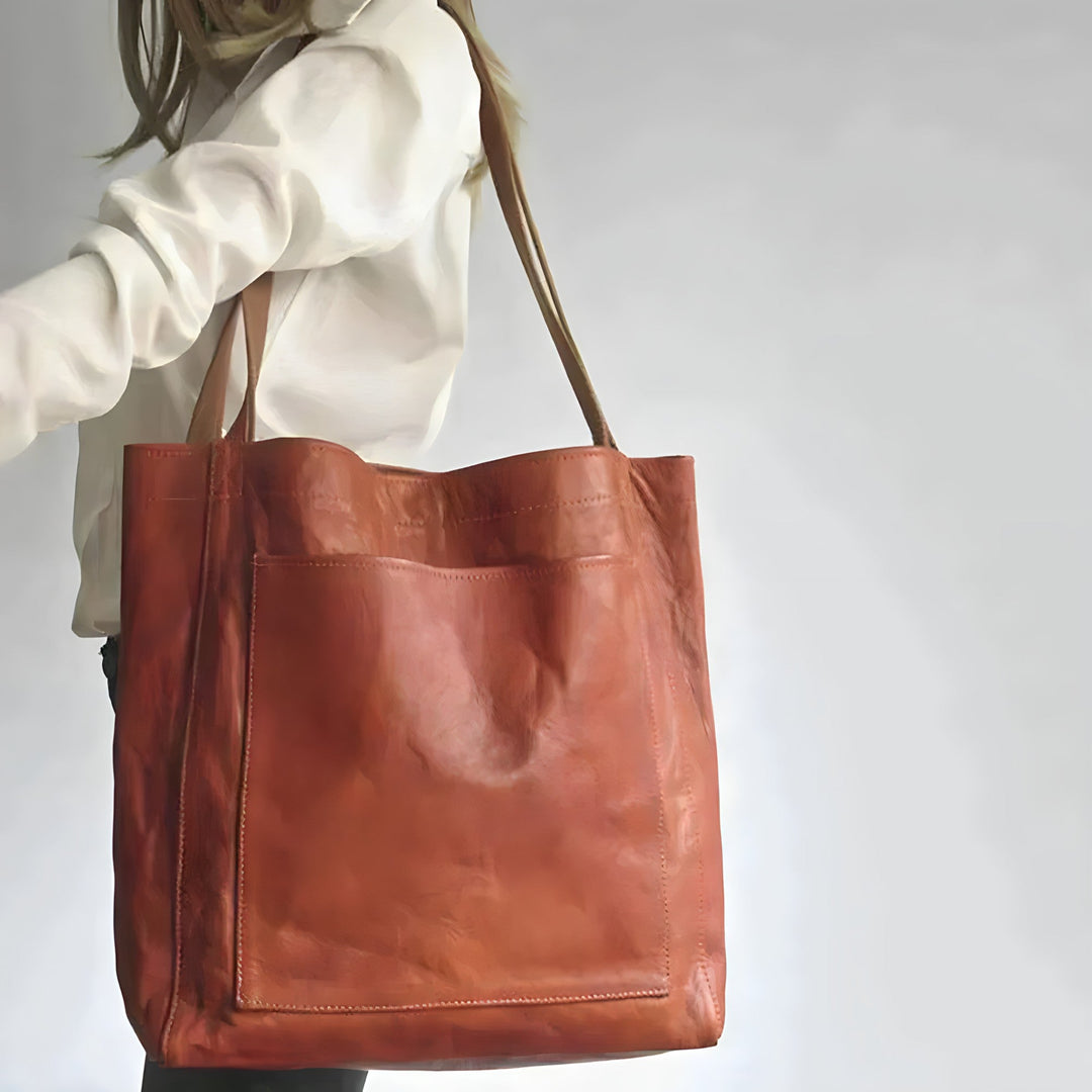 Drune | Weinlese Leder Tasche