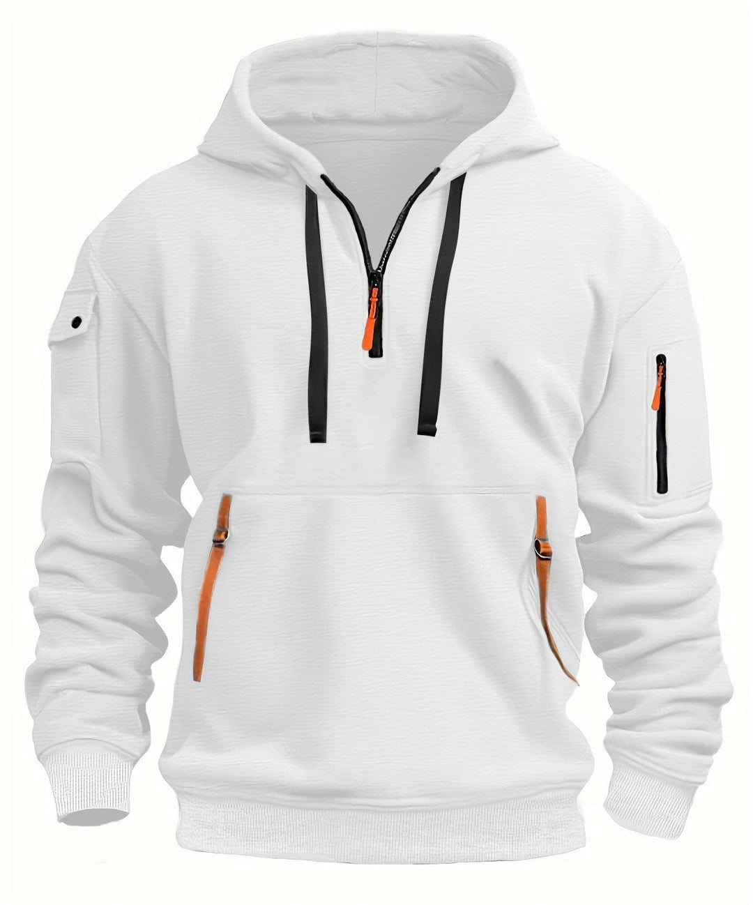 Drune | Herren Sweatshirt mit Kapuze und Taschen
