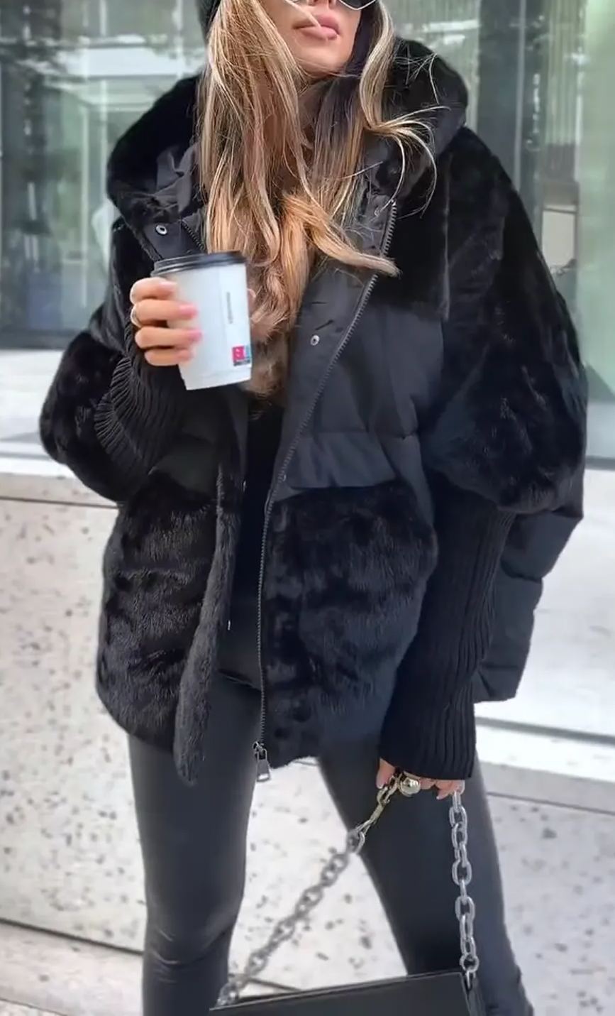 Drune | Luxuriöse Moderne Bomberjacke Mit Kapuze