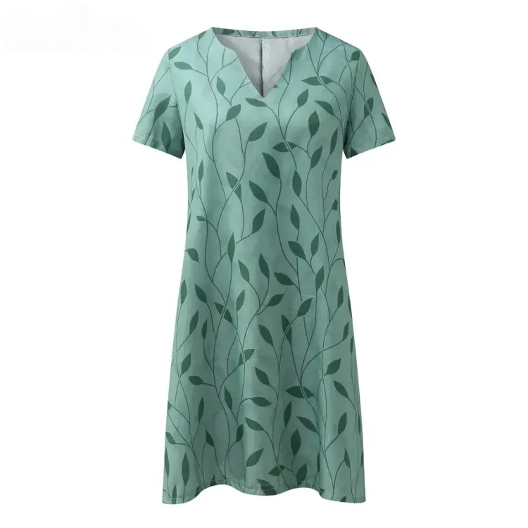 Drune | Blumenmuster Stilvolles Kleid