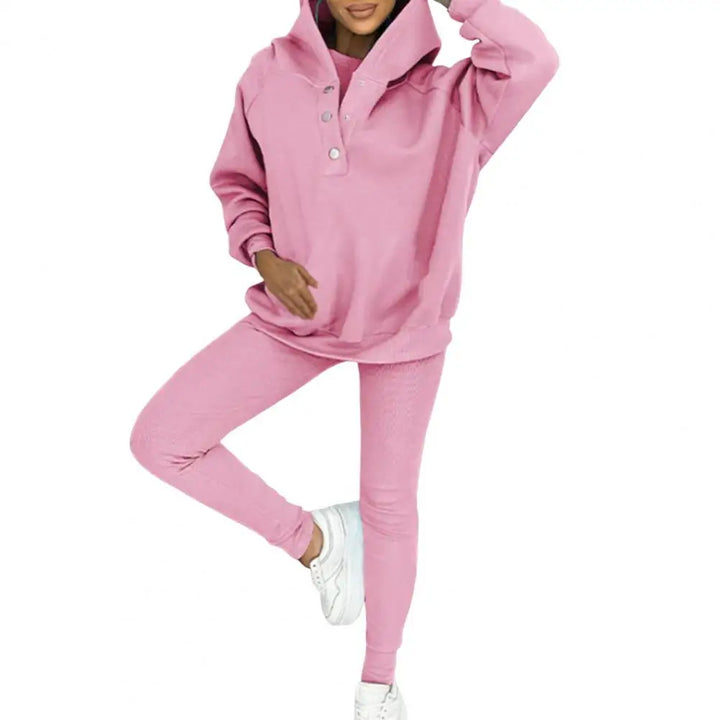 Drune | Zweiteilige Damen-Set mit Kapuzenpullover