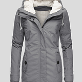 Drune | Kapuze | Reißverschluss | Winterjacke | Damenjacke