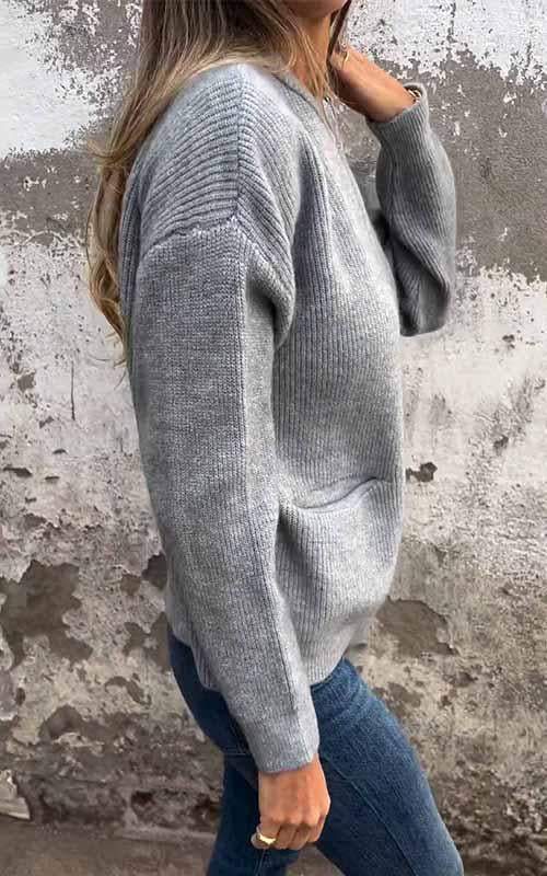 Drune | Plush Zip Strickjacke