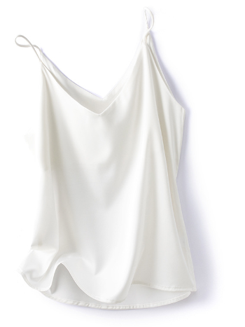 Drune | Satin Unterhemd Mit Spaghettiträgern Für Damen