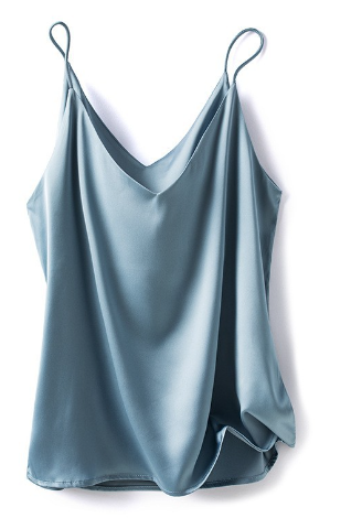 Drune | Satin Unterhemd Mit Spaghettiträgern Für Damen