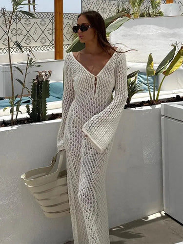 Drune | Weißes Sommerkleid